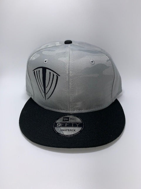 Chainbangers Grey/Black Camo Snapback Hat